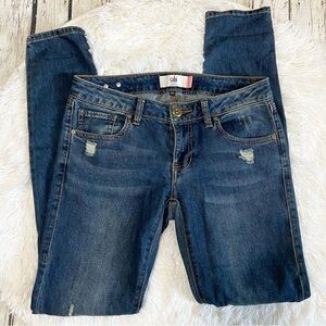 CABI skinny distressed jeans #5087 size 2